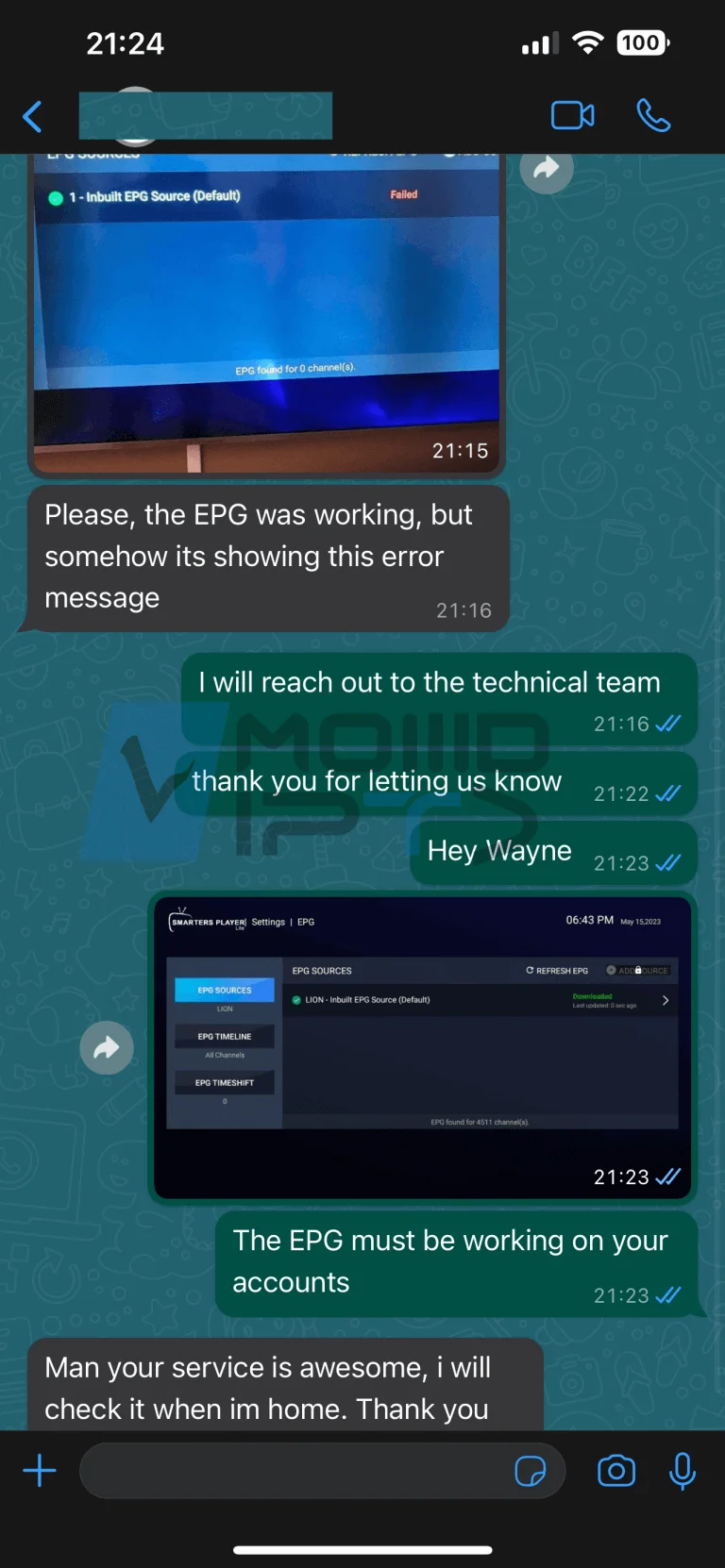 Kundenfeedback und Erfahrungsberichte zu IPTV Test